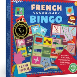 : French Bingo Vocabulary Game